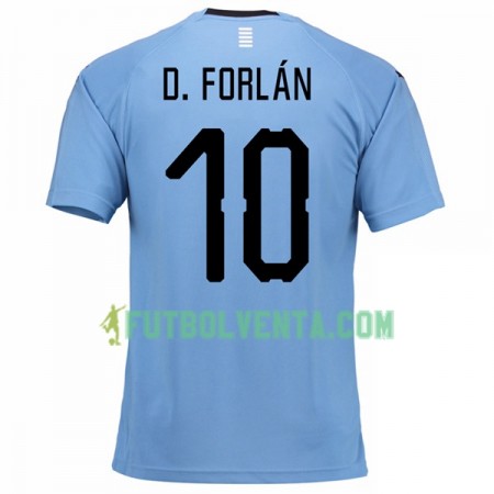 Camiseta de fútbol Uruguay D.Forlan 10 1ª equipación Mundial 2018 Camiseta de fútbol Uruguay D.Forlan 10 1ª equipación Mundial 2018